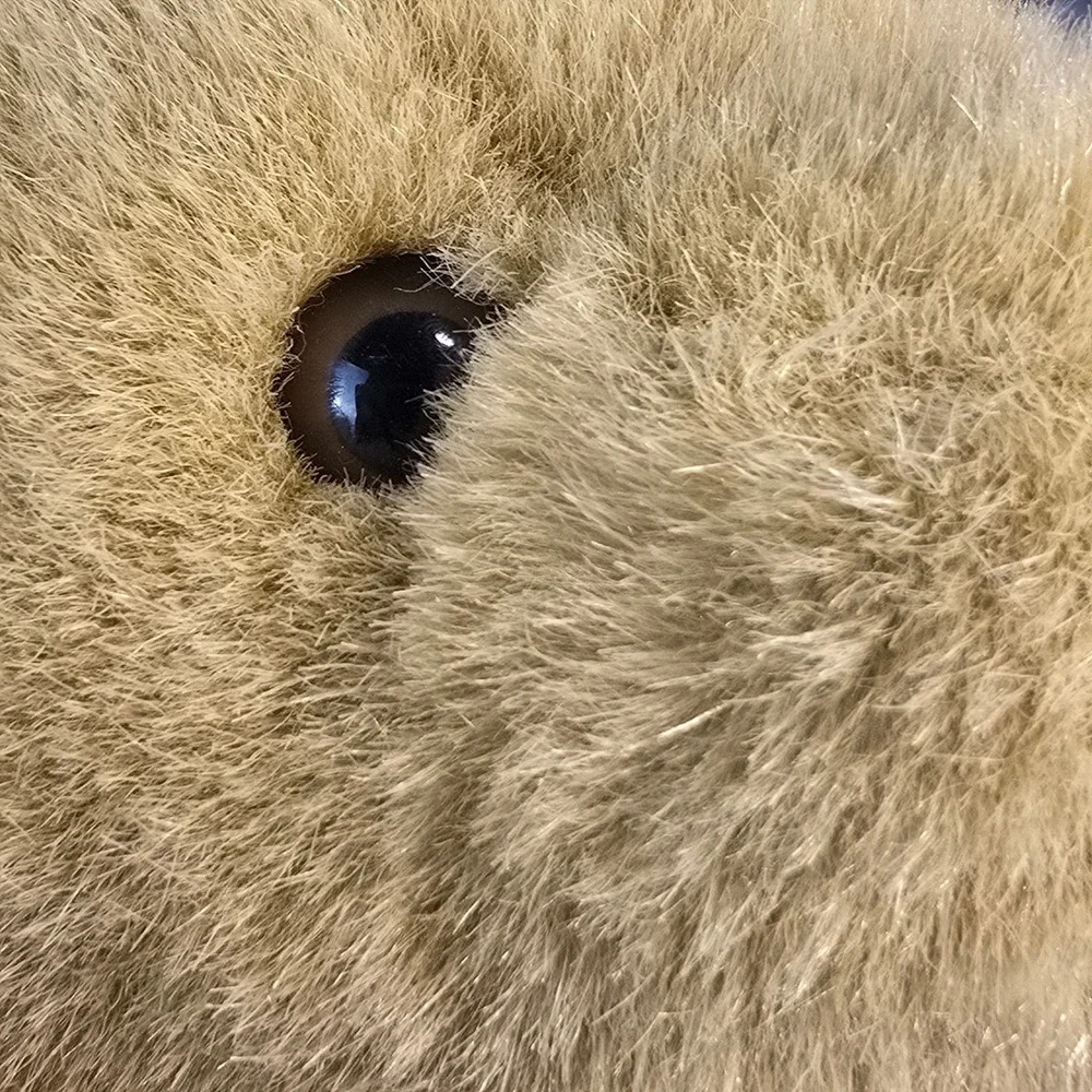 Vintage Ralph Lauren Golden Yellow Jointed Teddy Bear Soft‎ Stuffed Animal 14 In